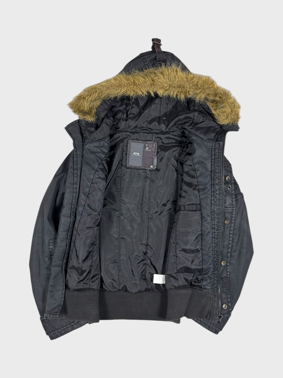 G-Star Vintage Japanese Denim Fur Multipocket Jacke [S]