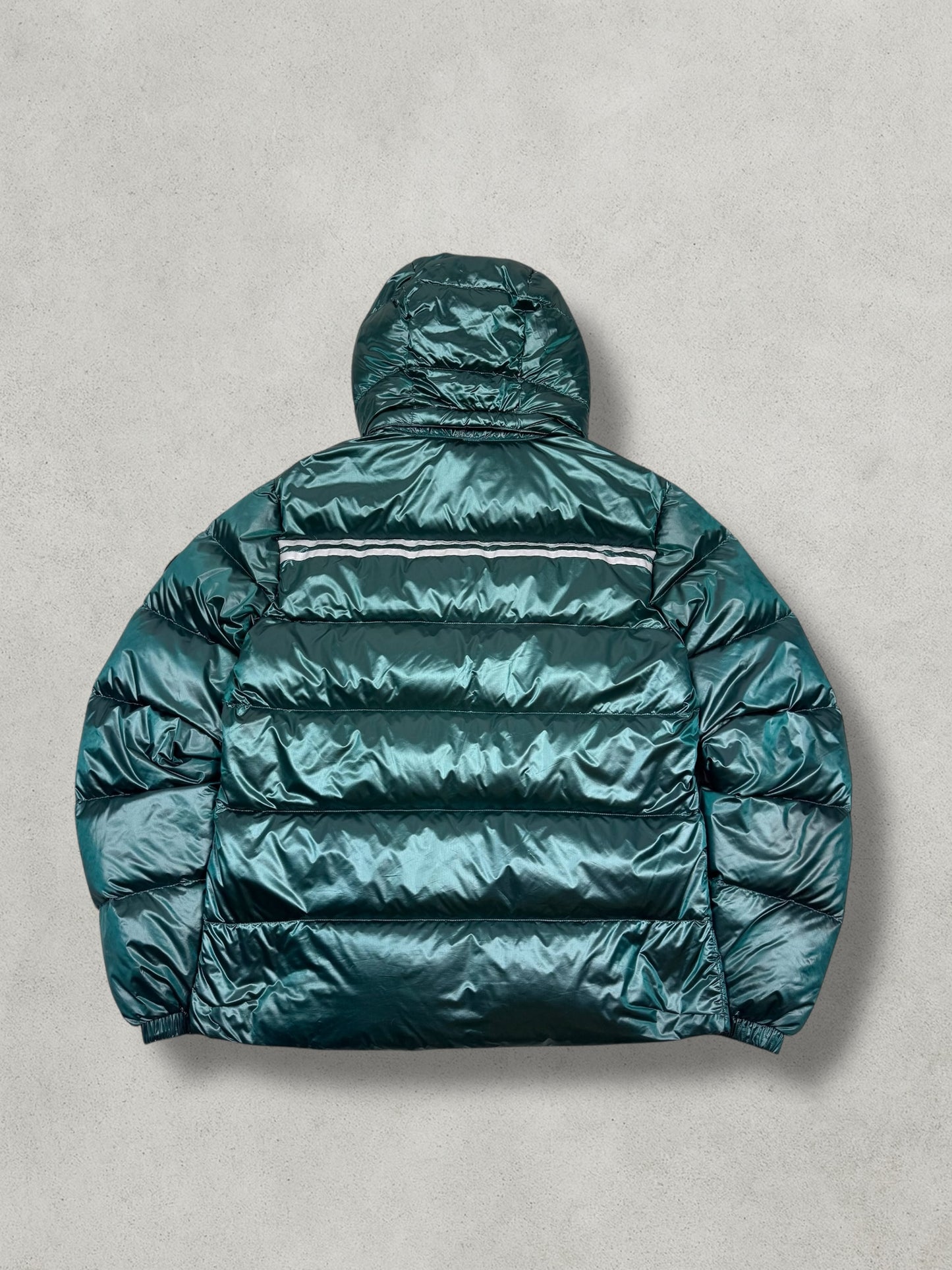 Museum Vintage Antarktika Liquid Emerald Daunen Puffer Jacke [S]