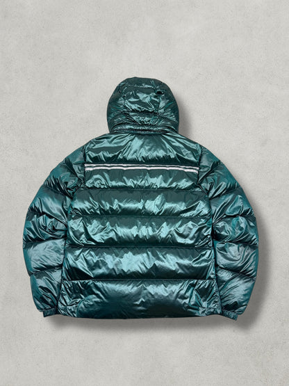 Museum Vintage Antarktika Liquid Emerald Daunen Puffer Jacke [S]