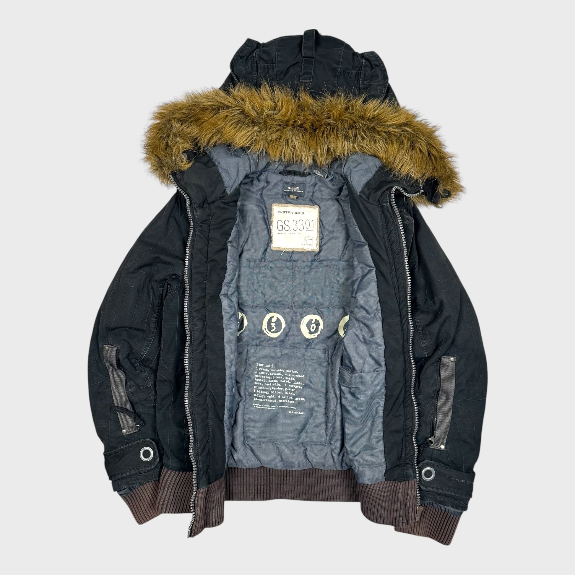 G-Star Vintage Raw Pattern Fur Denim [S] - Vision Night 