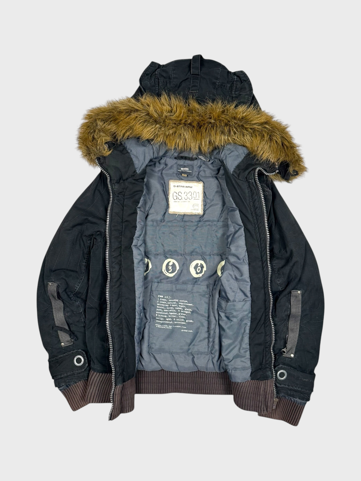 G-Star Vintage Raw Pattern Fur Denim [S] - Vision Night