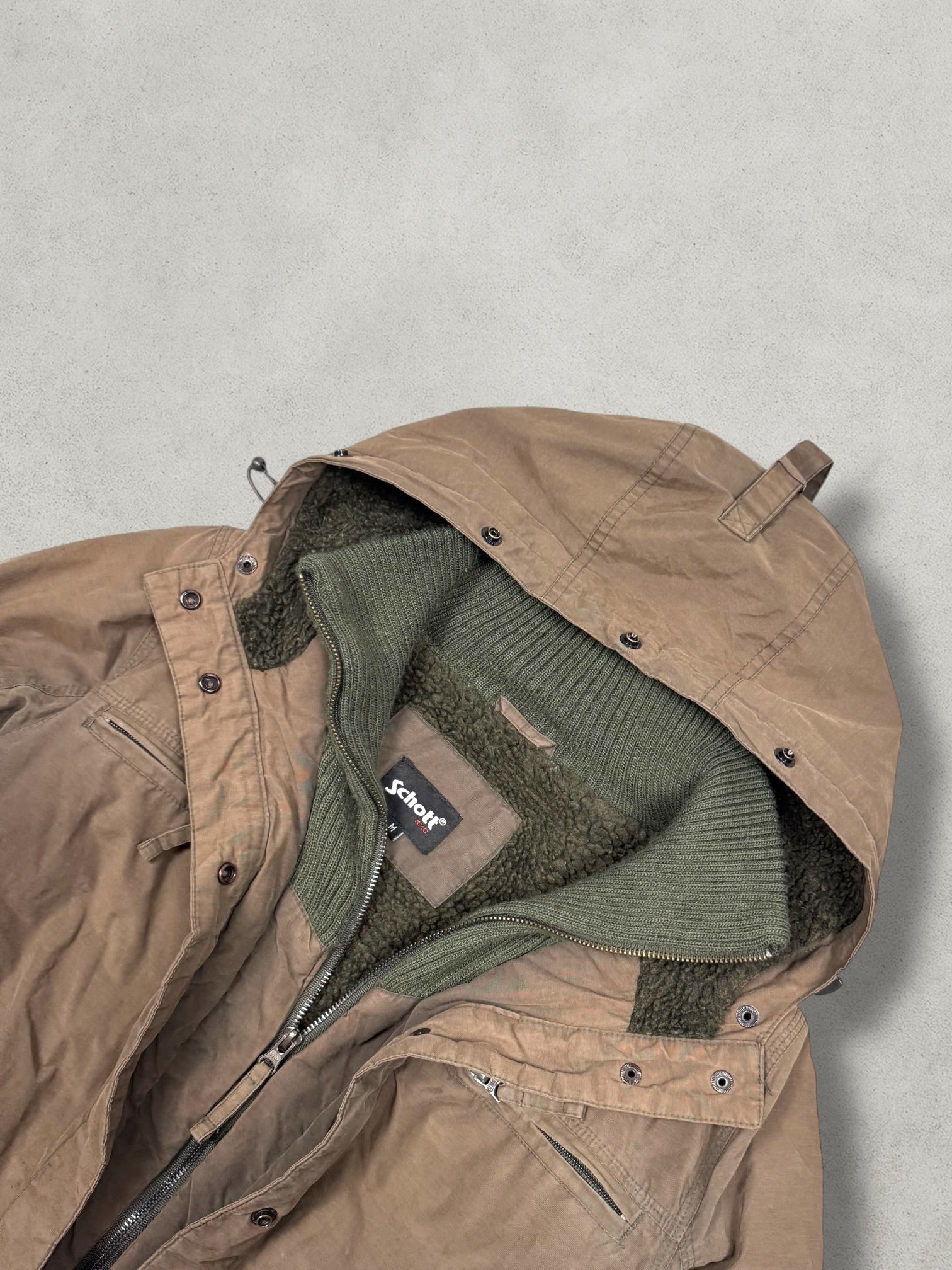 Schott Vintage Double Layer Jacket [M] Wmns - Vision Night 