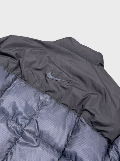 Nike Vintage Big Swoosh Daunen Puffer Jacke [XL] - Vision Night