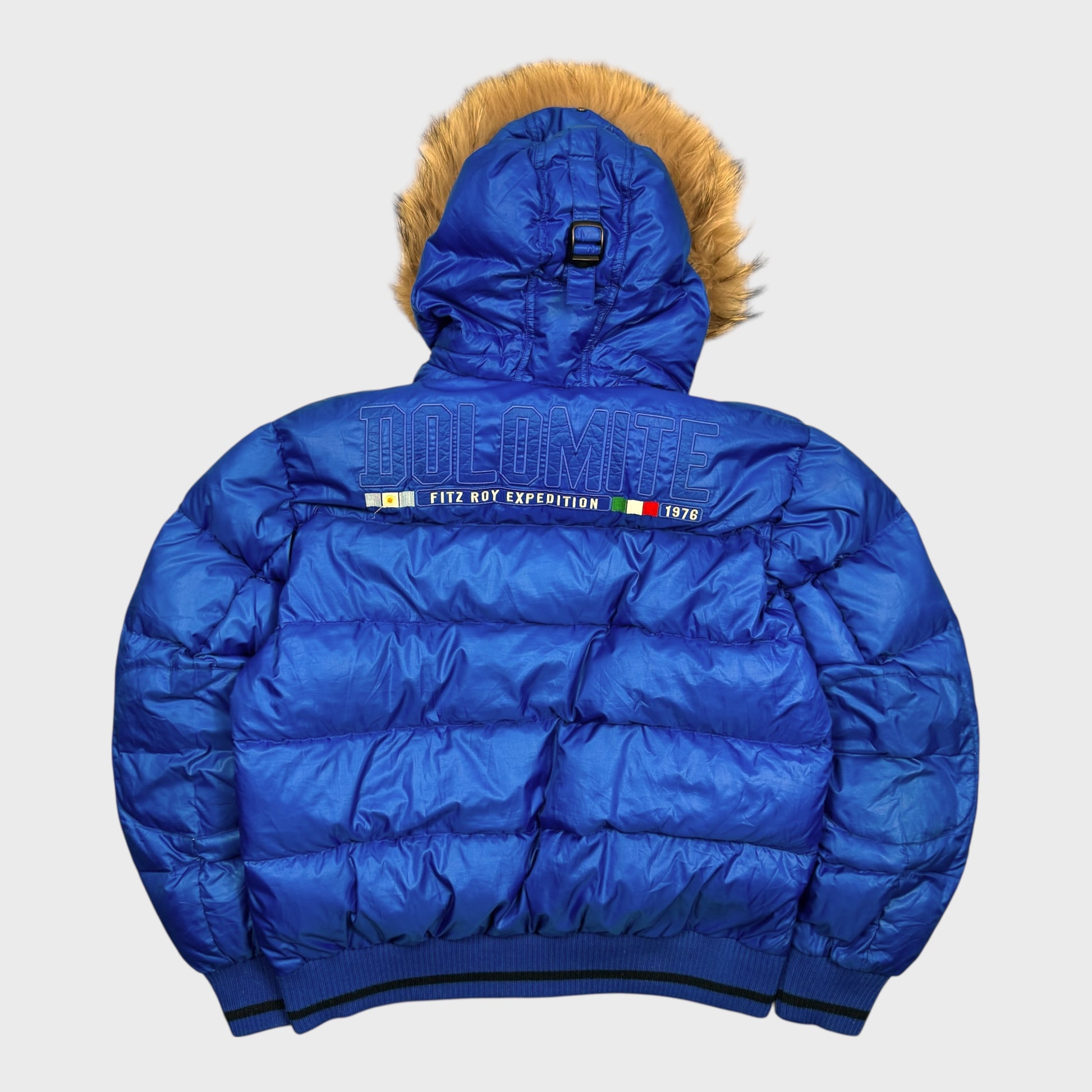Dolomite Vintage Explorer Fur Daunen Puffer Jacke [L] - Vision Night 