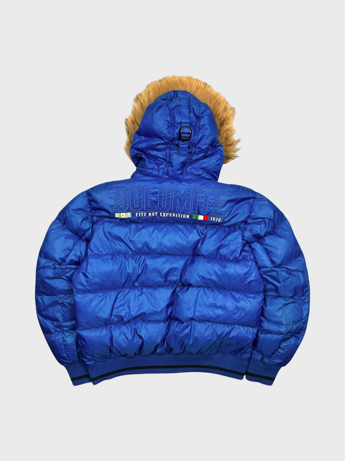 Dolomite Vintage Explorer Fur Daunen Puffer Jacke [L] - Vision Night