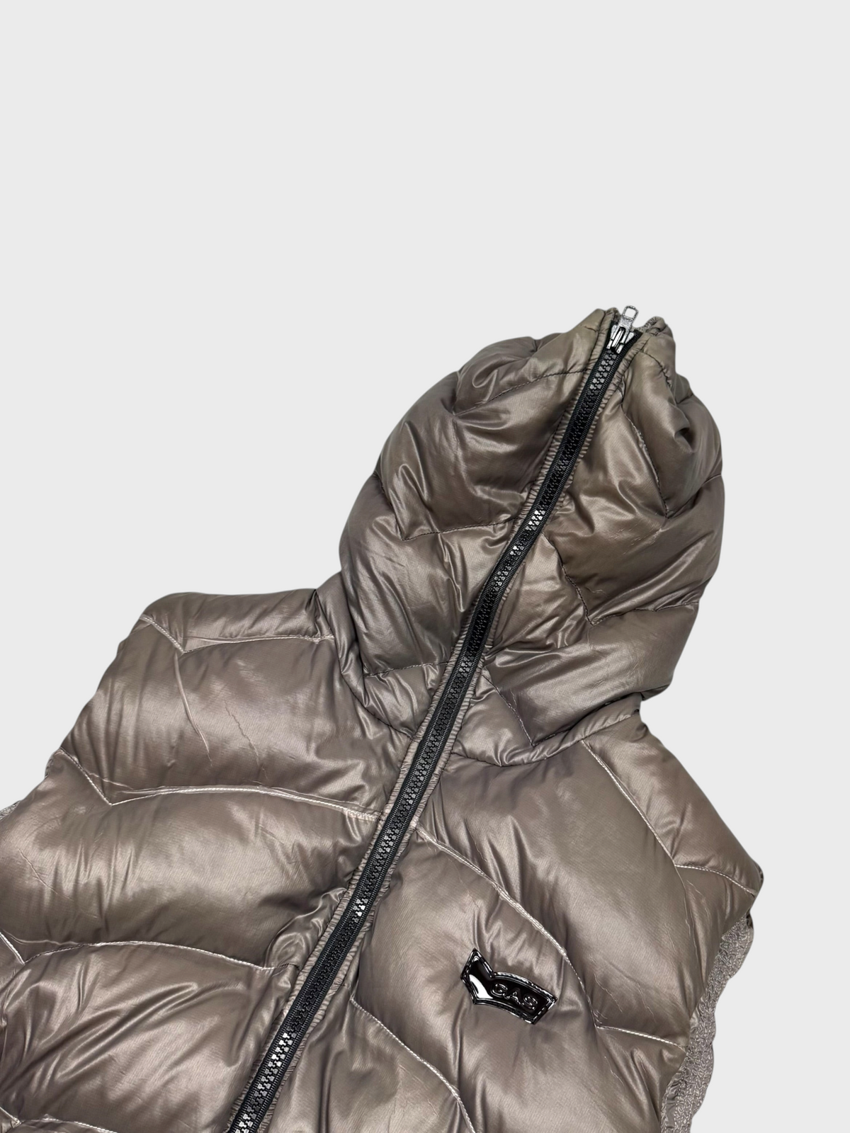 Gas Vintage DD Shell Daunen Puffer Weste [L] - Vision Night