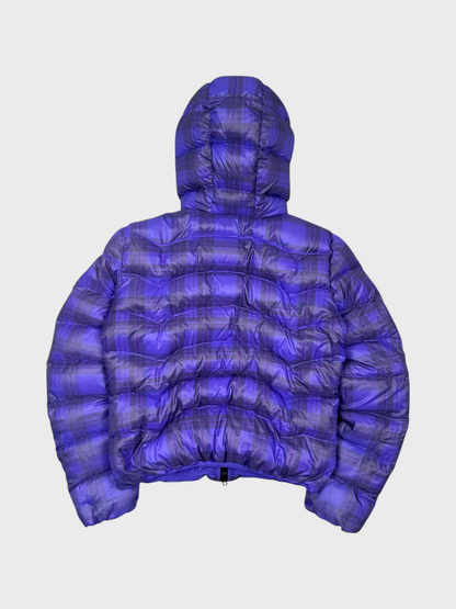Vintage GAS Tartan Full-Zip Daunen Pufferjacke Women’s S - Vision Night