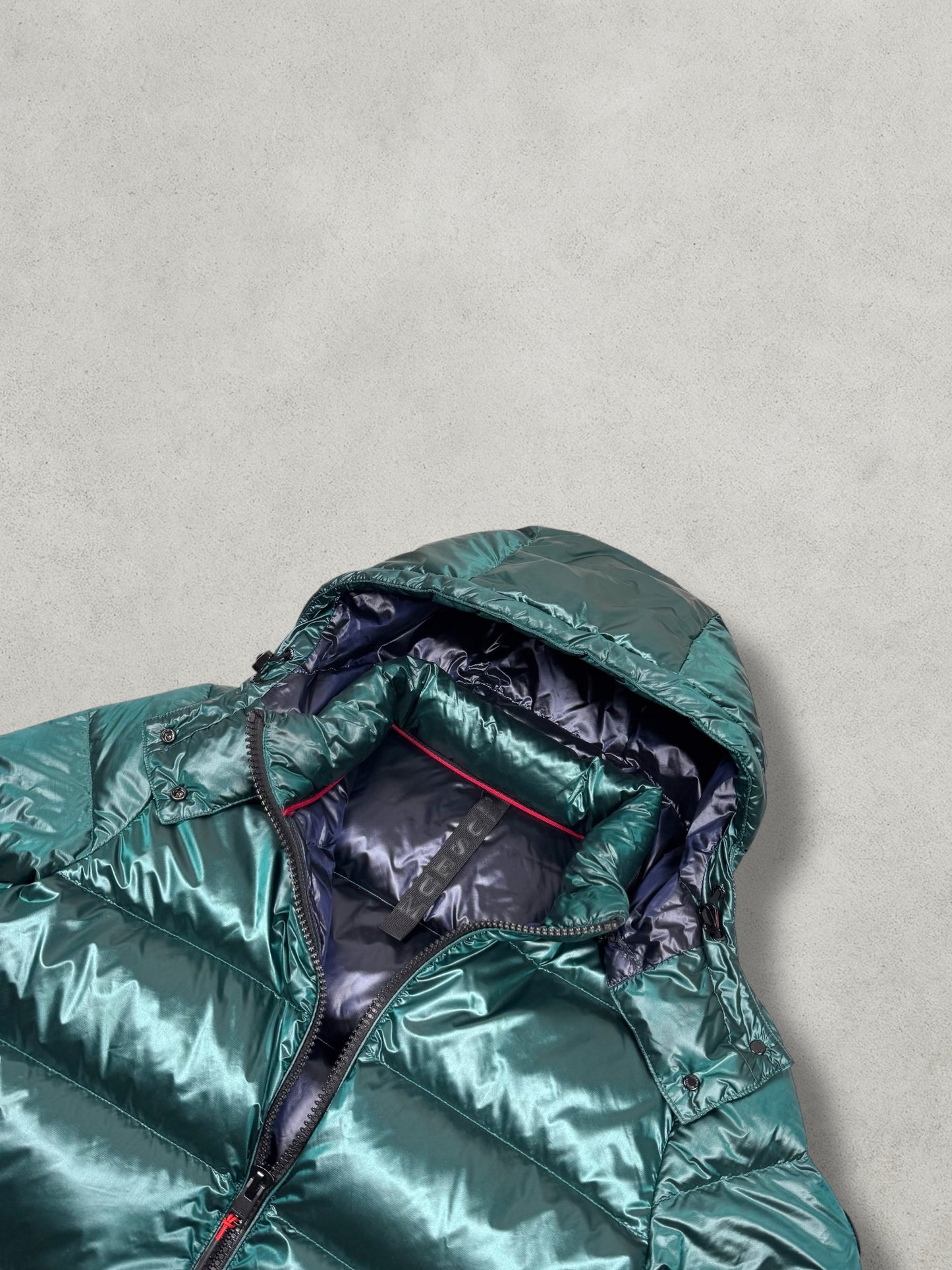 Museum Vintage Antarktika Liquid Emerald Daunen Puffer Jacke [S]