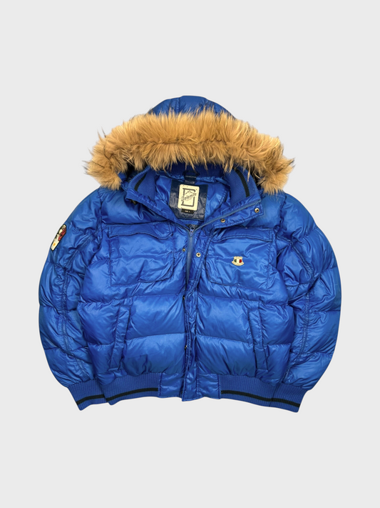 Dolomite Vintage Explorer Fur Daunen Puffer Jacke [L] - Vision Night