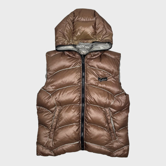 Gas Vintage DD Shell Daunen Puffer Weste [M] - Vision Night 