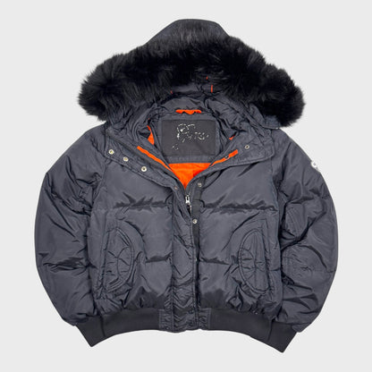 Gas Vintage Fur Daunen Puffer Jacke [L] Wmns - Vision Night 