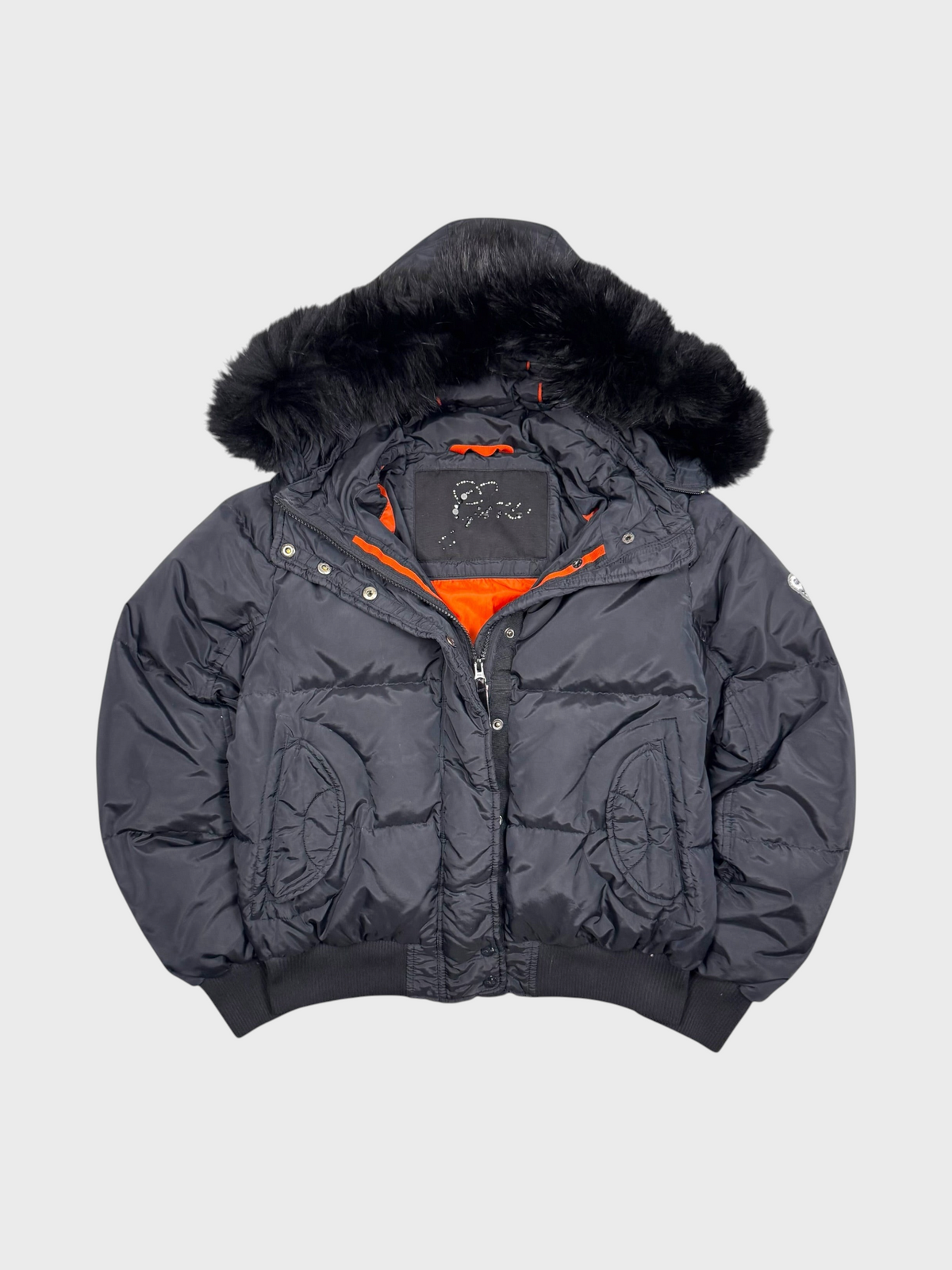 Gas Vintage Fur Daunen Puffer Jacke [L] Wmns - Vision Night