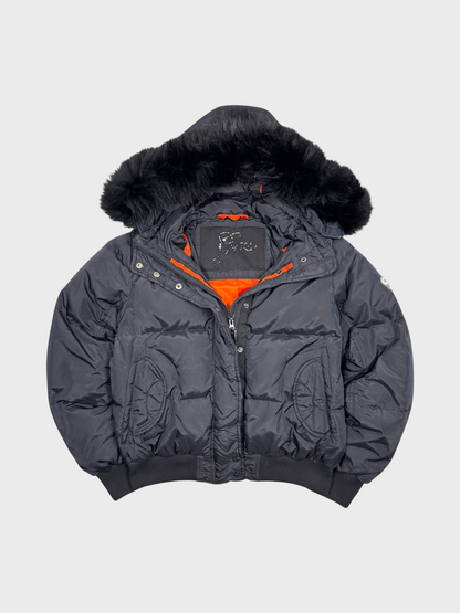 Gas Vintage Fur Daunen Puffer Jacke [L] Wmns - Vision Night