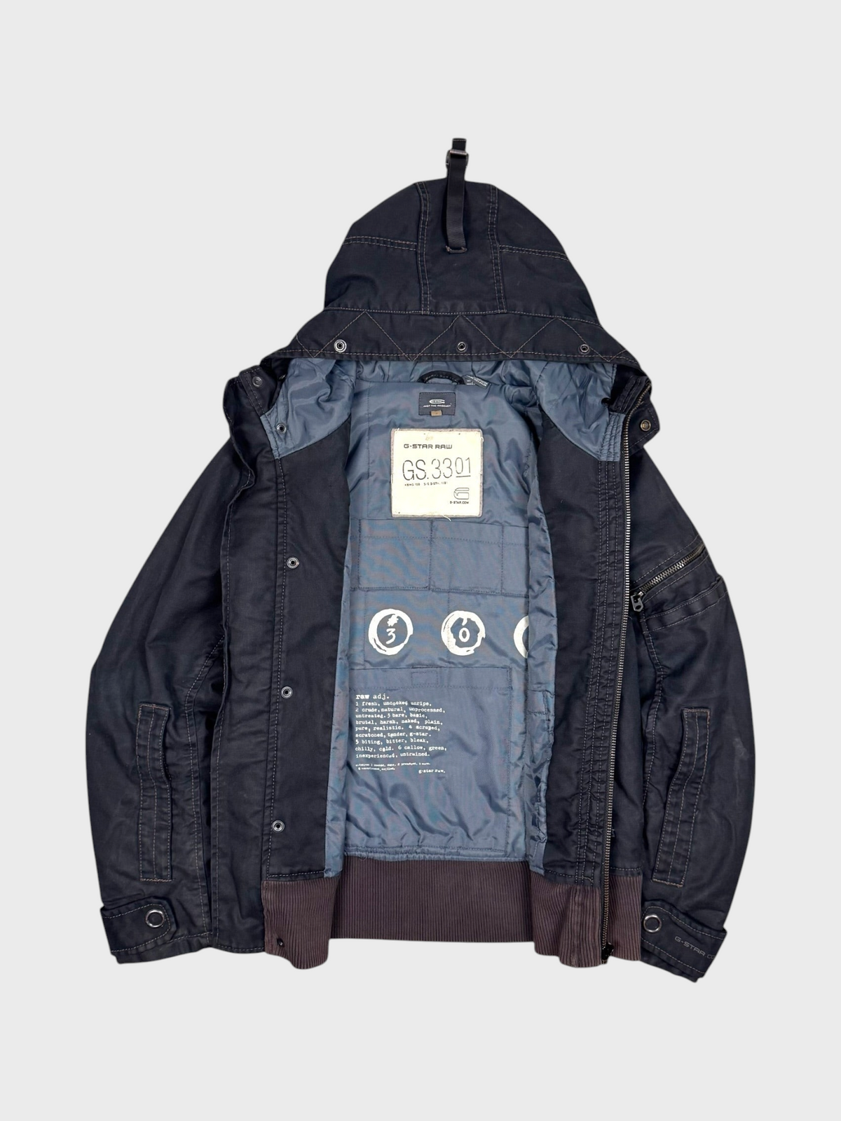 G-Star Vintage Wax Denim Jacket [M] - Vision Night