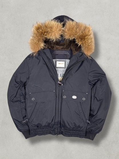 GAS Split Hood Daunen Puffer Jacke [M] - Vision Night 