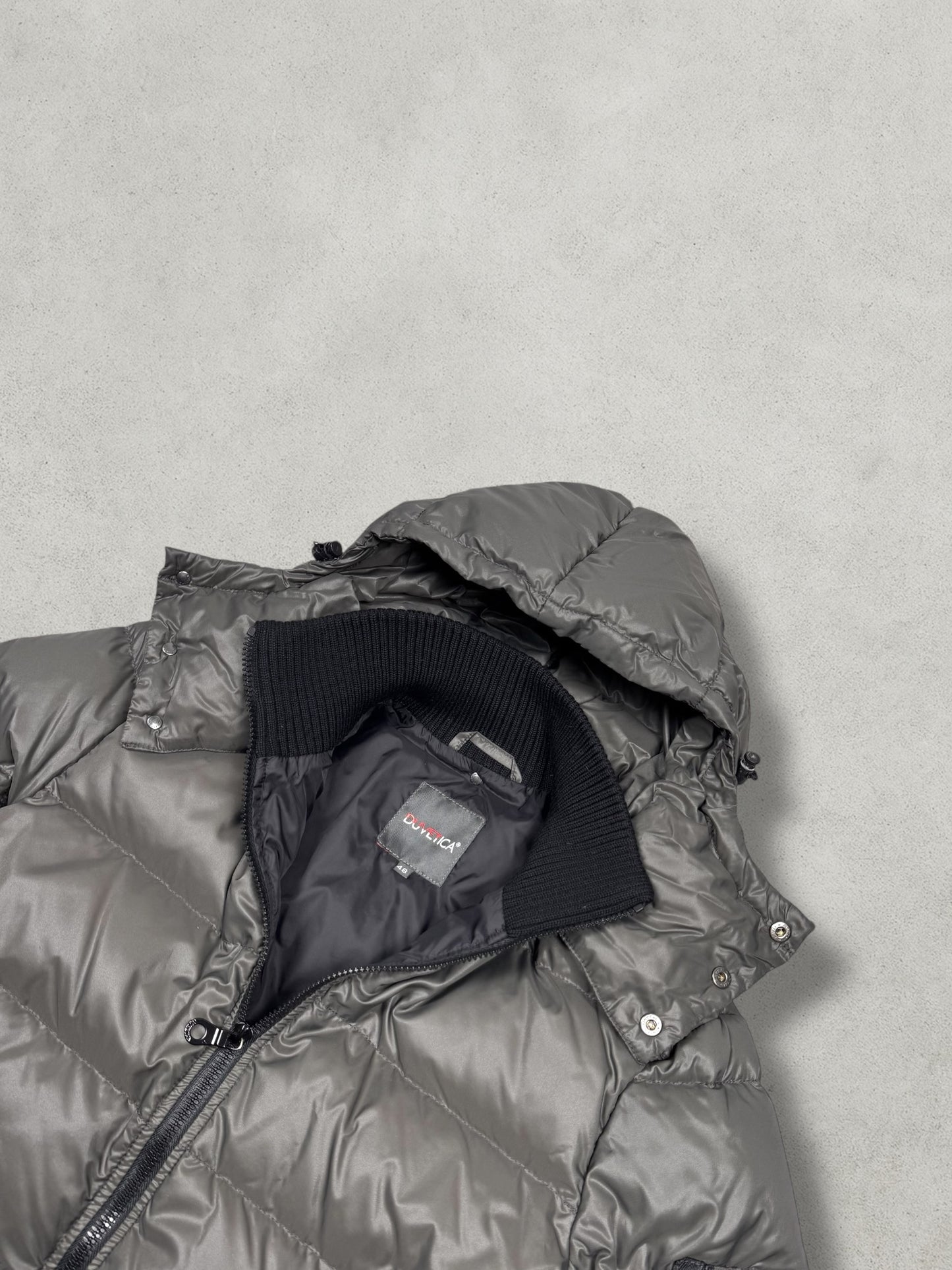 Duvetica Vintage Ninja Hood Daunen Puffer Jacke [S]