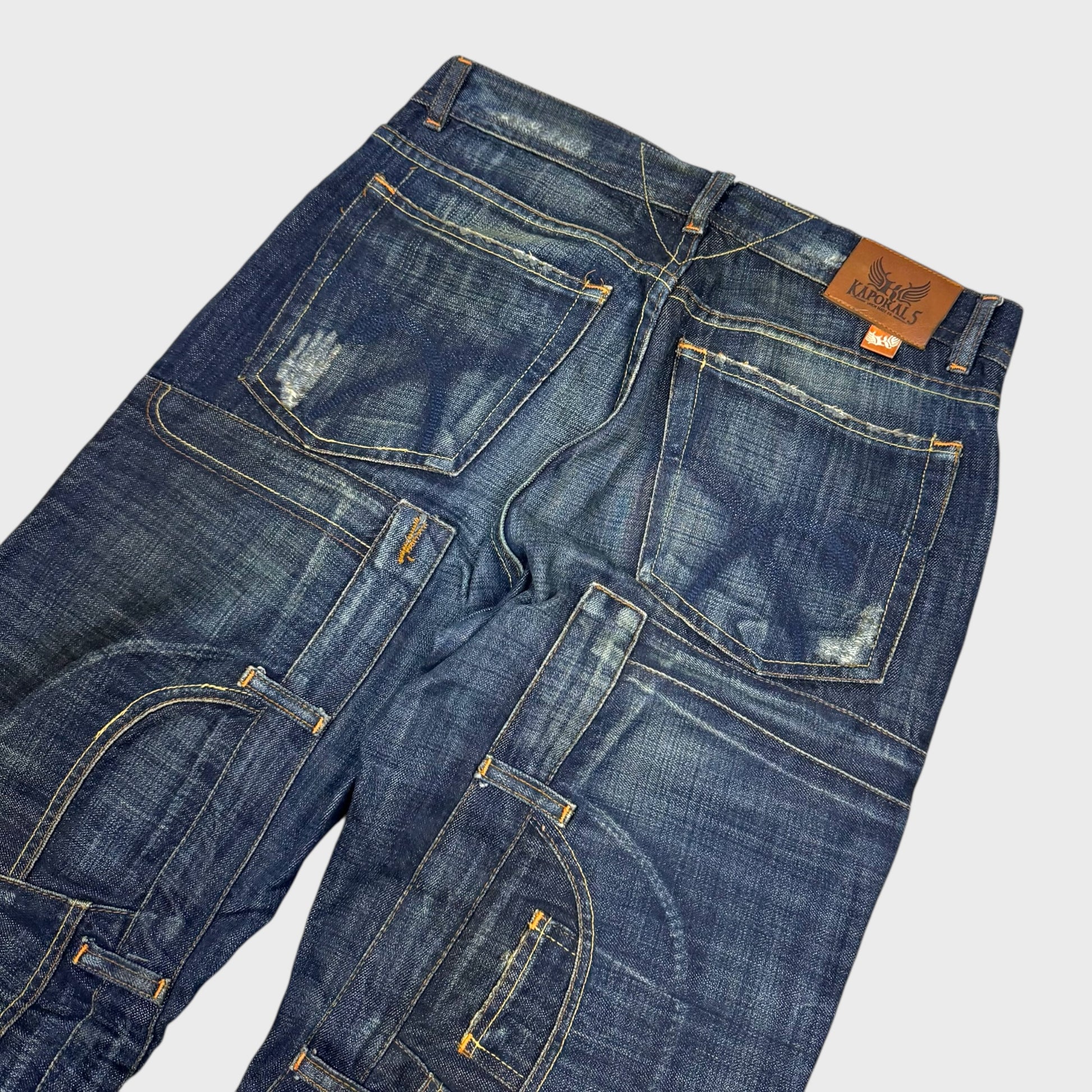 Kaporal Vintage Multipocket Jeans - Vision Night 