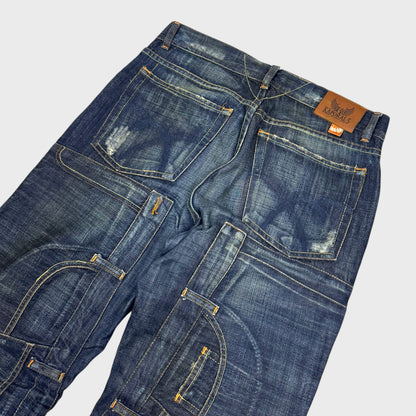 Kaporal Vintage Multipocket Jeans - Vision Night 
