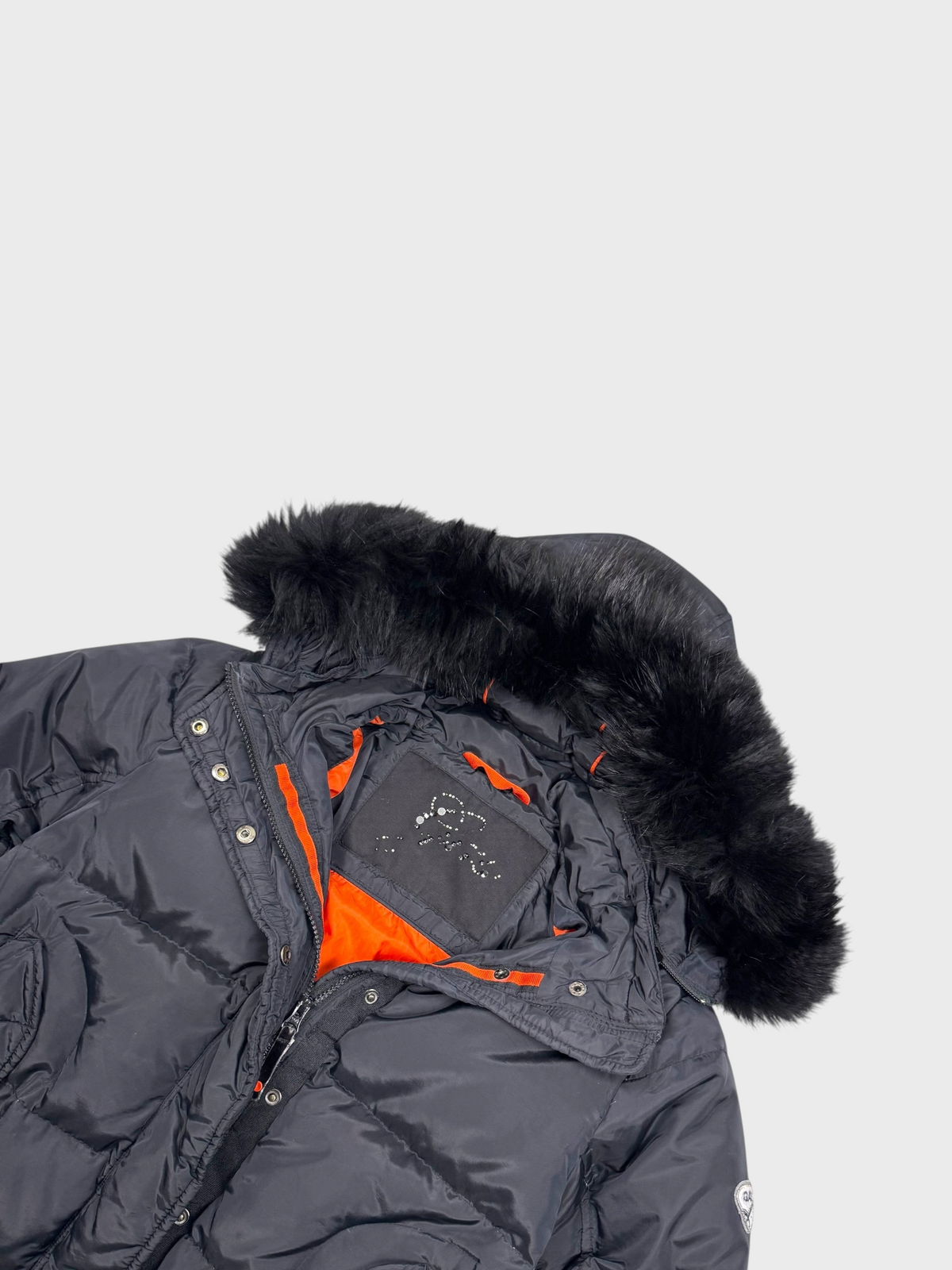 Gas Vintage Fur Daunen Puffer Jacke [L] Wmns - Vision Night