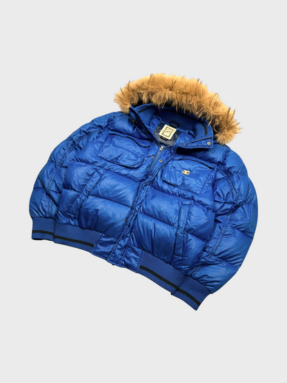 Dolomite Vintage Explorer Fur Daunen Puffer Jacke [L] - Vision Night