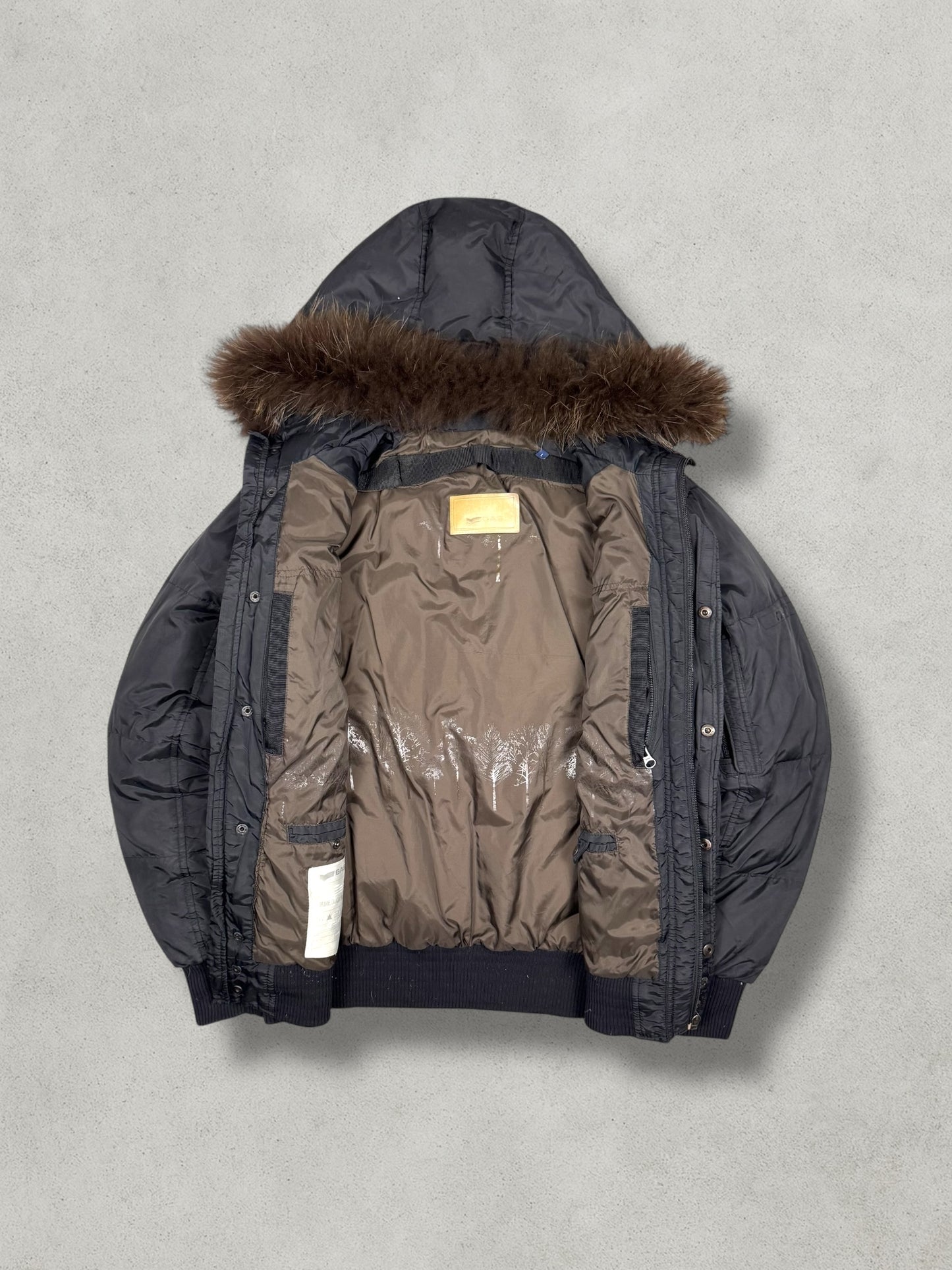 GAS Vintage Daunen Puffer Jacke [L] - Vision Night 