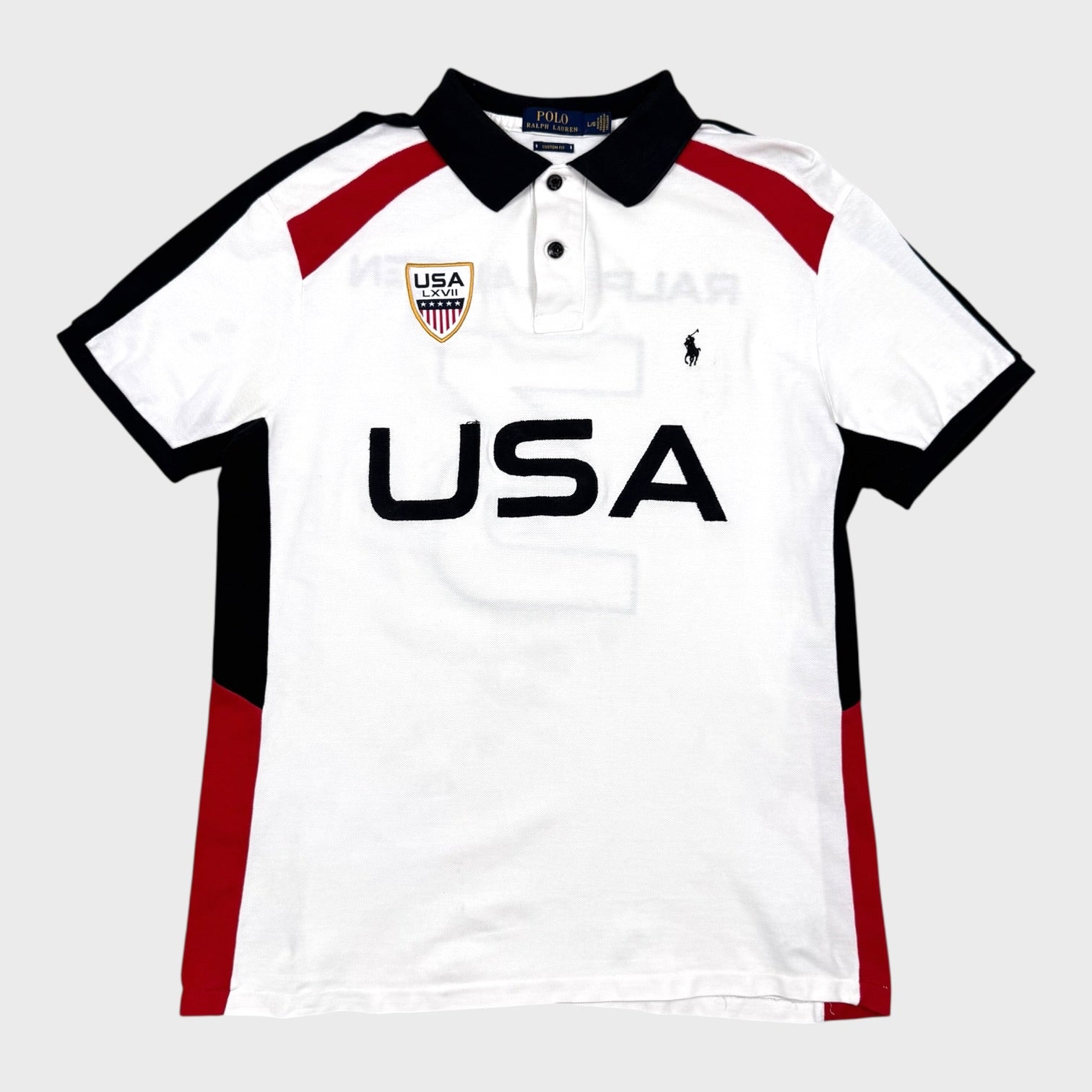 Ralph Lauren Vintage USA Polo Shirt  [L] - Vision Night 