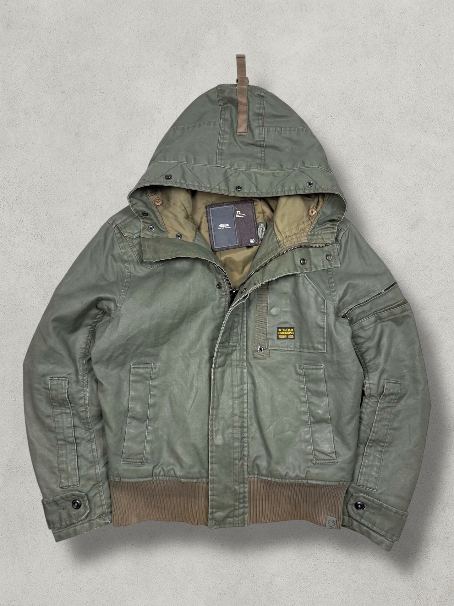 G-Star Vintage Wax Denim Jacket [L]