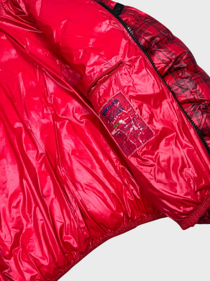 Gas Vintage Tartan Full Zip Daunen Puffer Jacke [M] Wmns - Vision Night