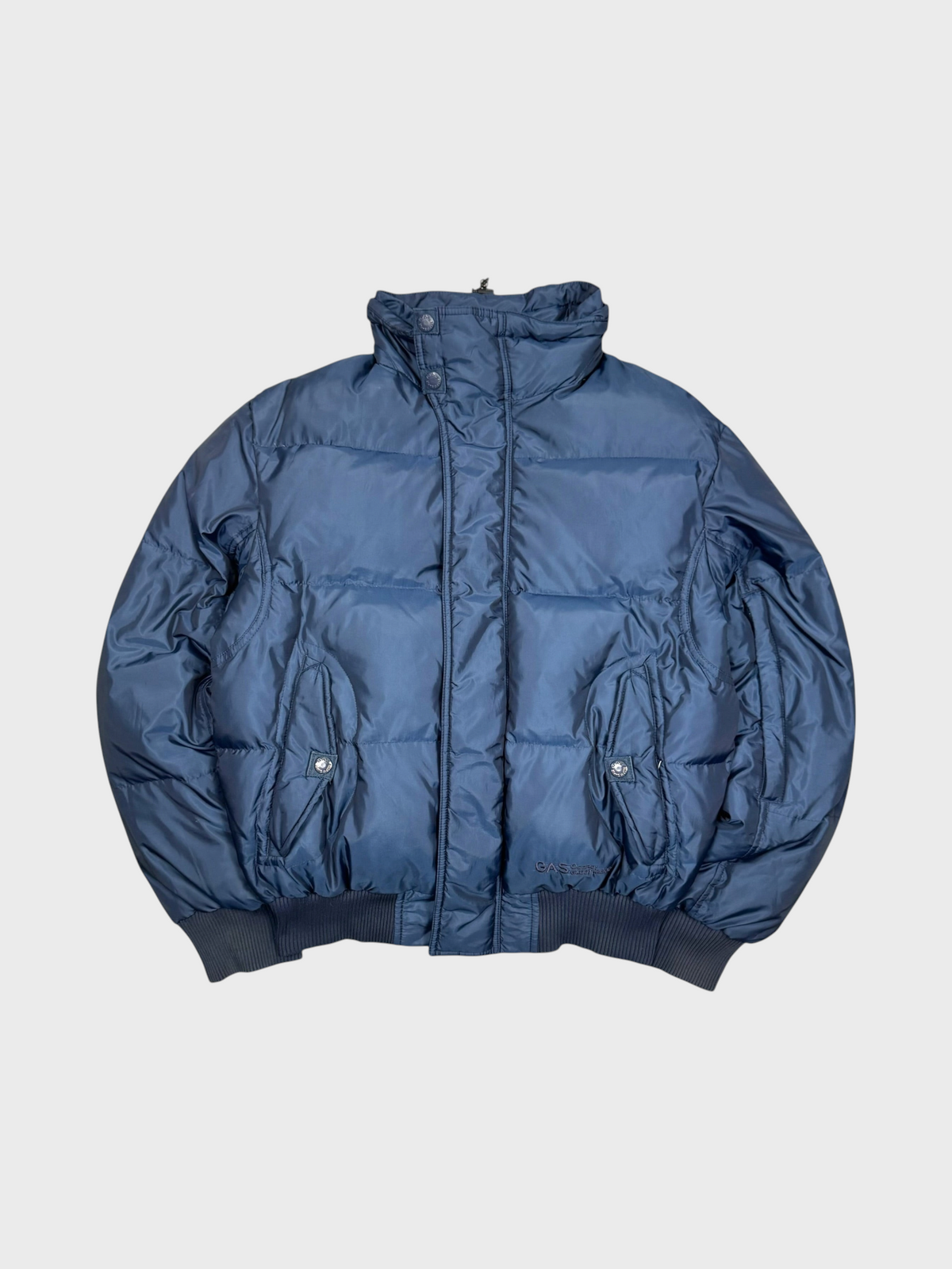 Gas Vintage Shimmer Daunen Puffer Jacke [L] - Vision Night
