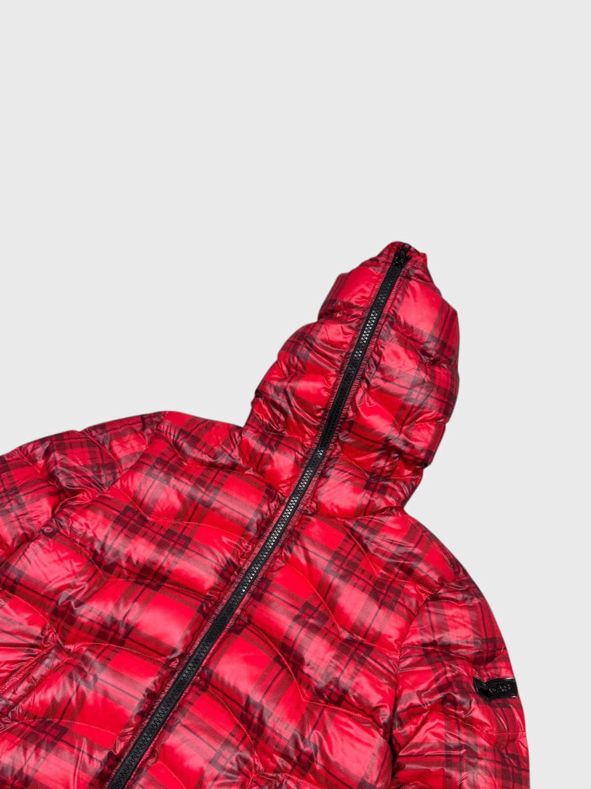 Gas Vintage Tartan Full Zip Daunen Puffer Jacke [M] Wmns - Vision Night