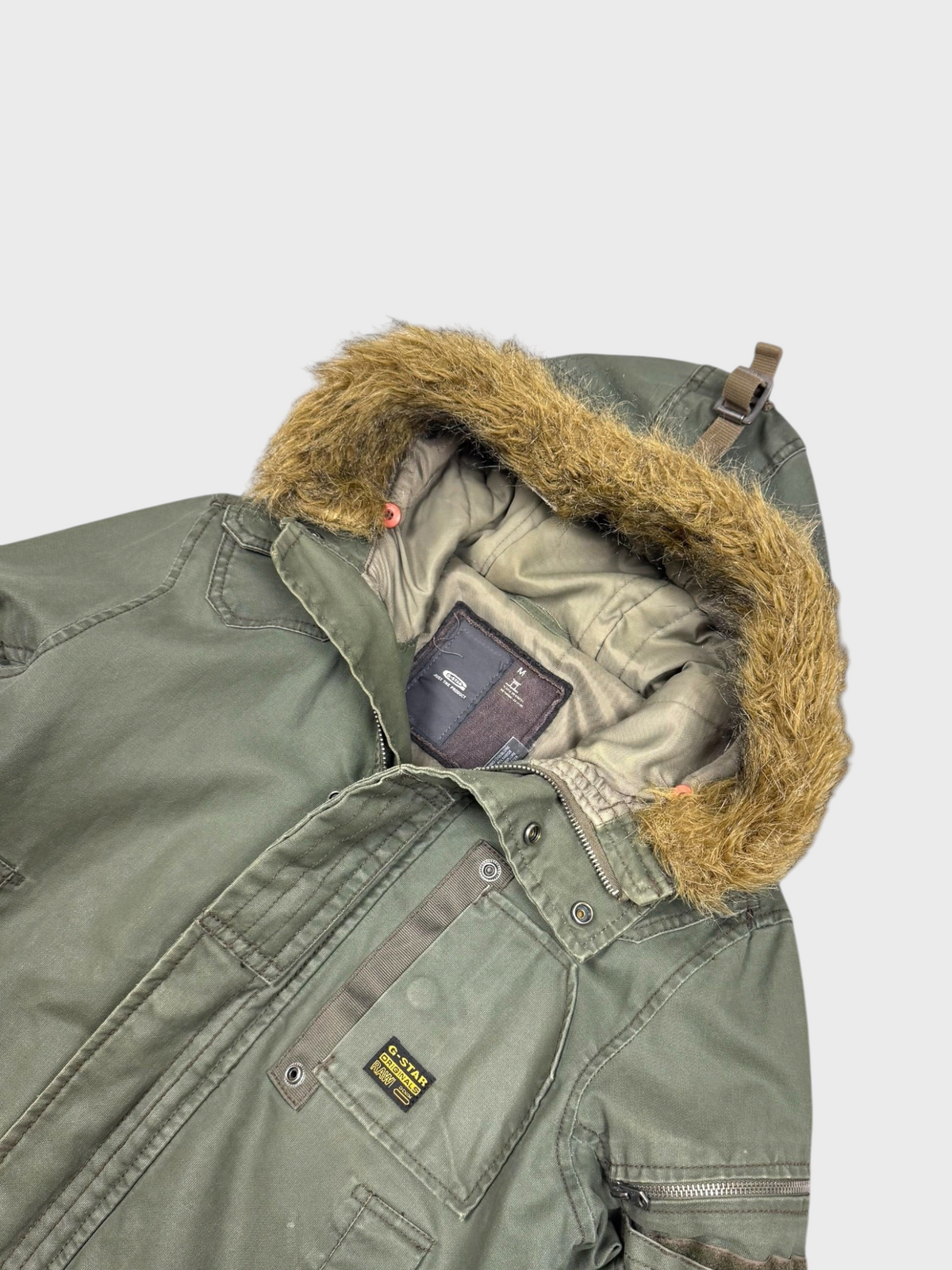 G-Star Vintage Wax Denim Fur Jacket [M] - Vision Night