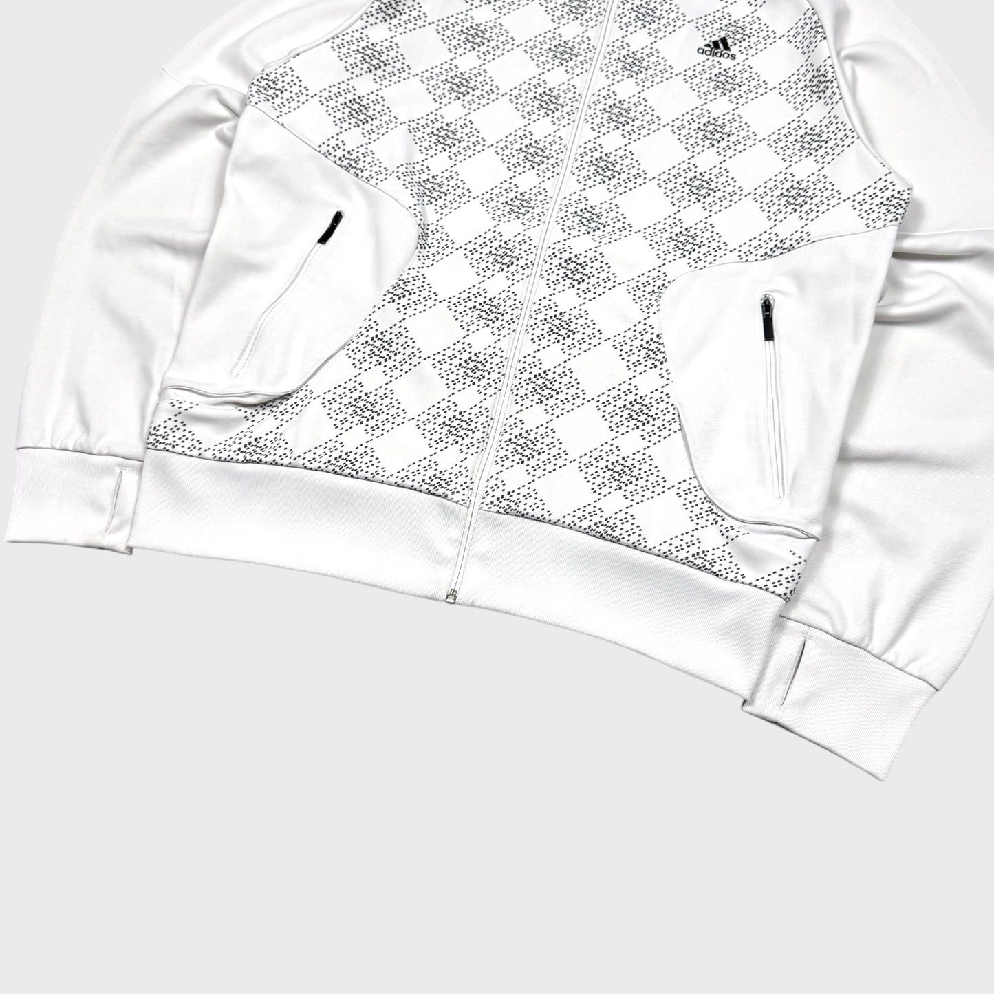 Adidas Vintage checkers Zip Jacke [L] - Vision Night 