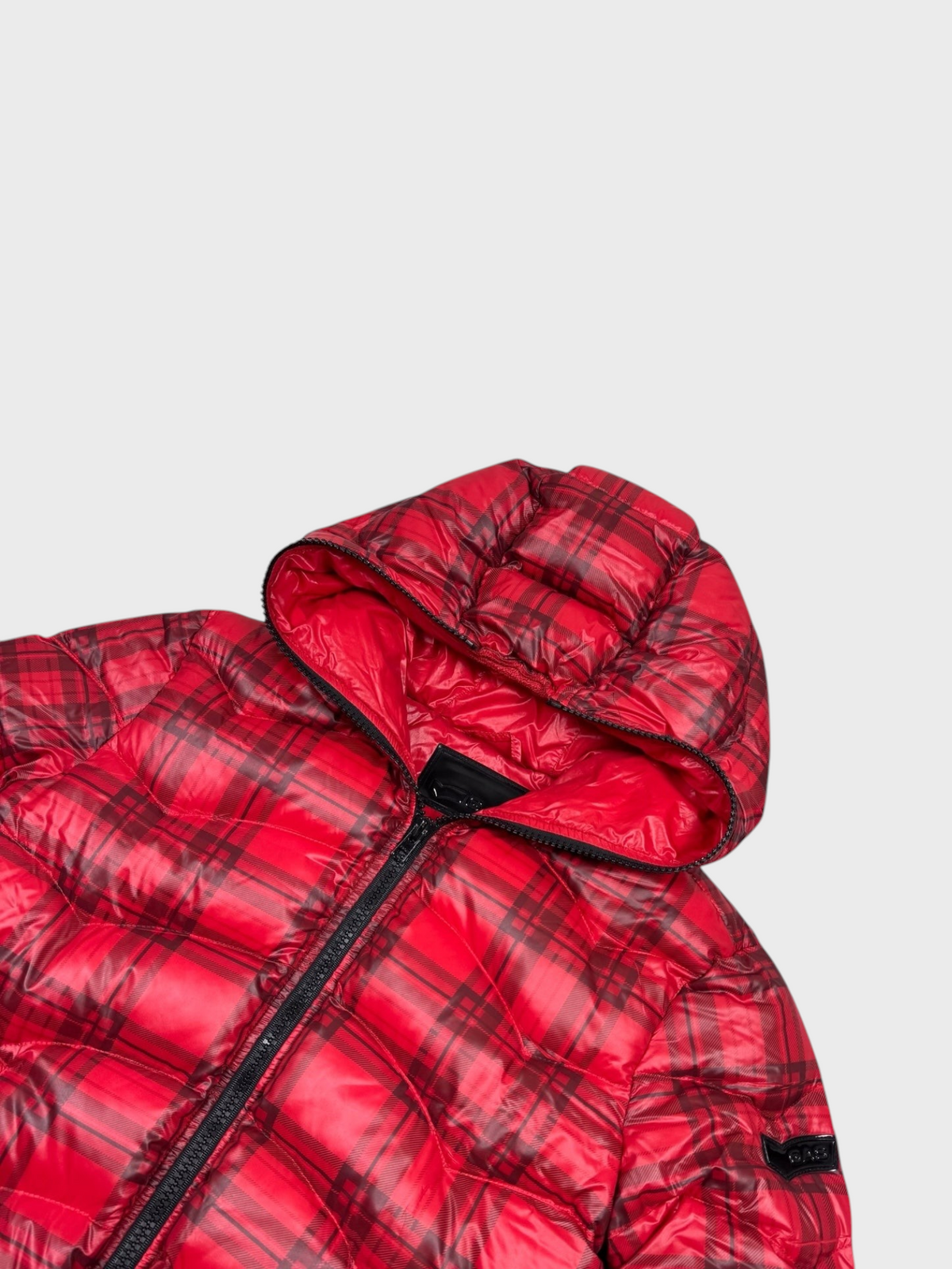 Gas Vintage Tartan Full Zip Daunen Puffer Jacke [M] Wmns - Vision Night
