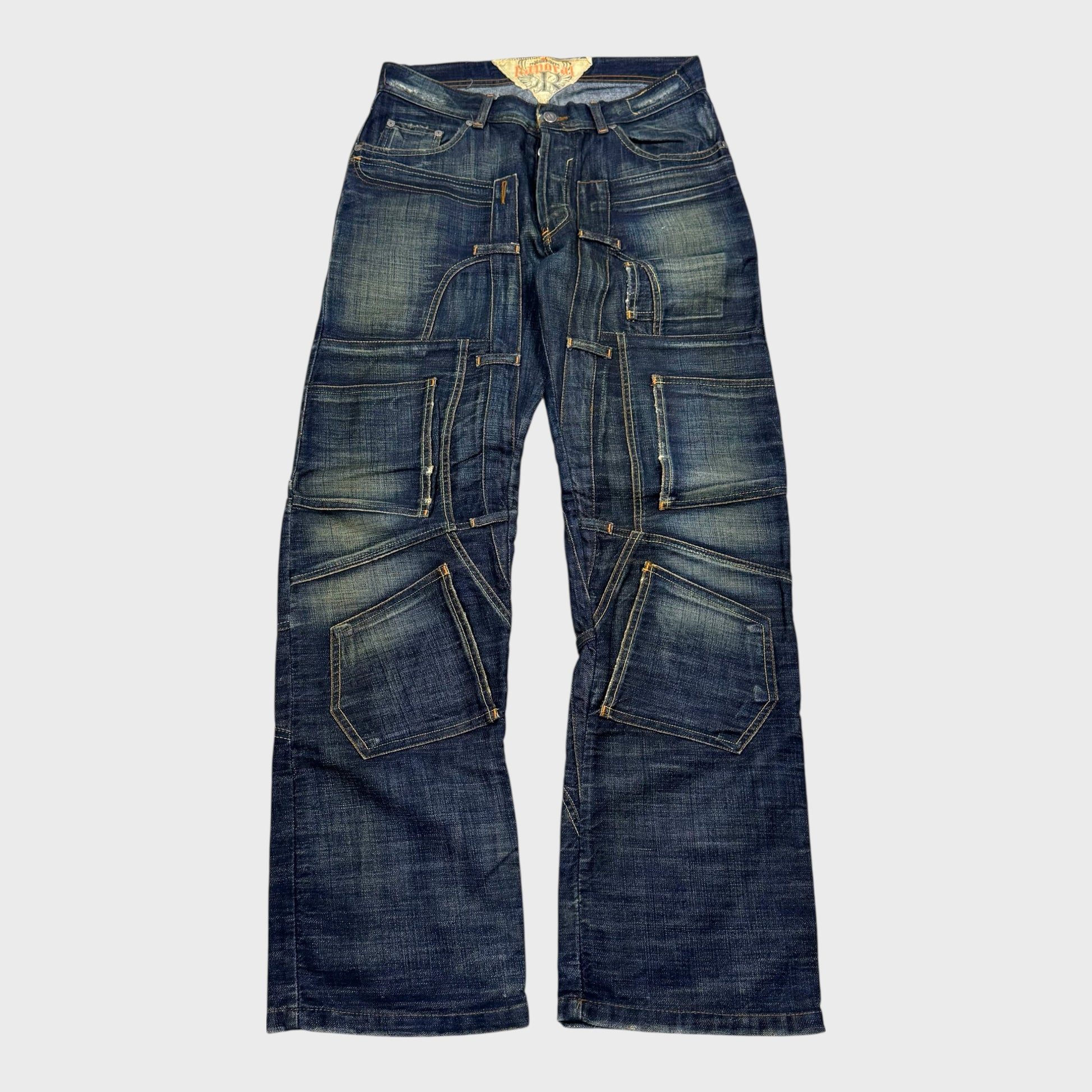 Kaporal Vintage Multipocket Jeans - Vision Night 