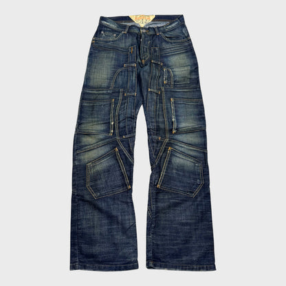 Kaporal Vintage Multipocket Jeans - Vision Night 