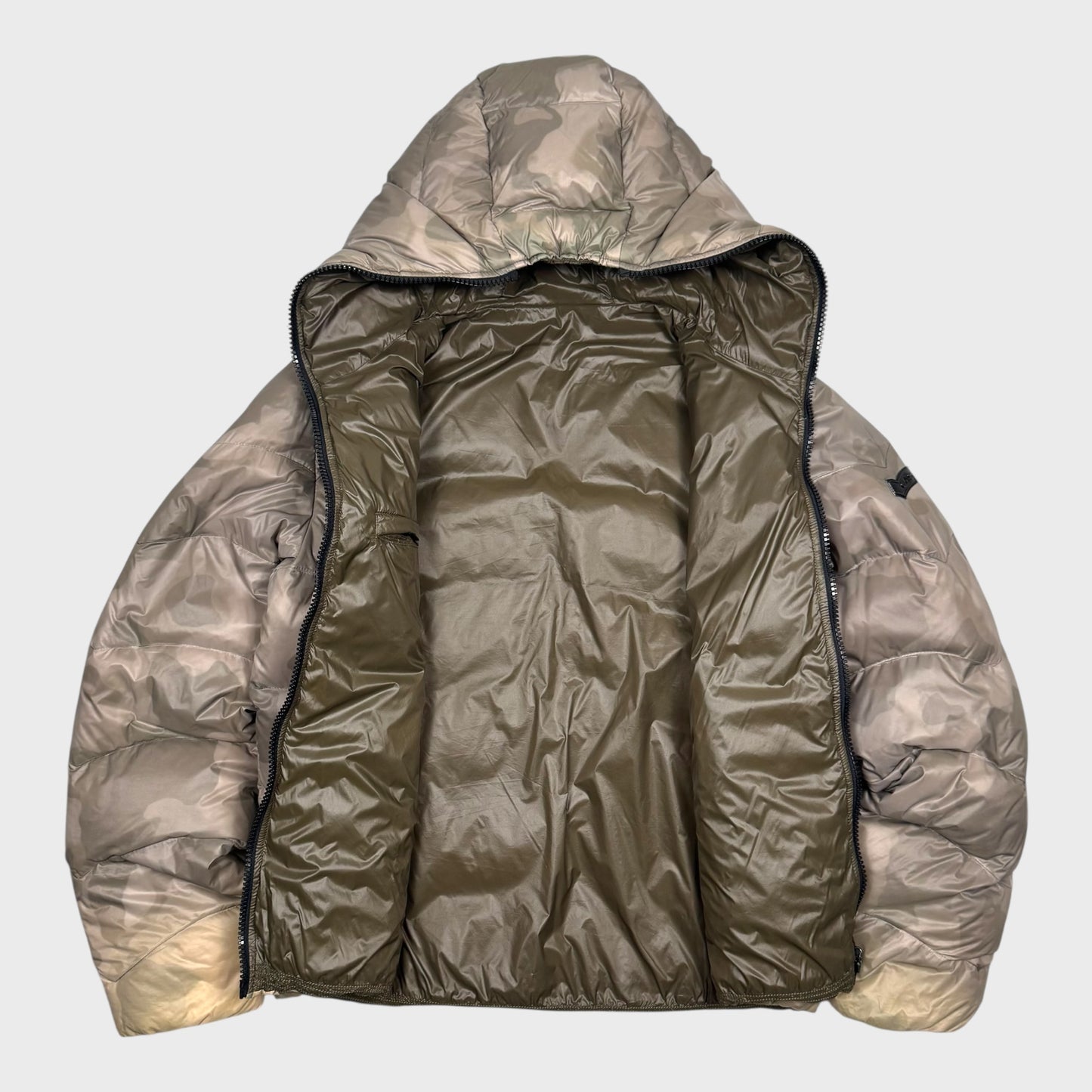 Gas Vintage DD Shell Reversible Daunen Puffer Jacke [M] - Vision Night 