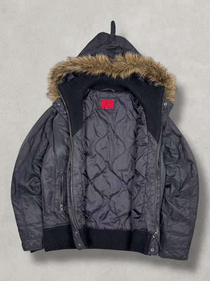 Schott Vintage Double Layer Fur jacket [M] Wmns - Vision Night 