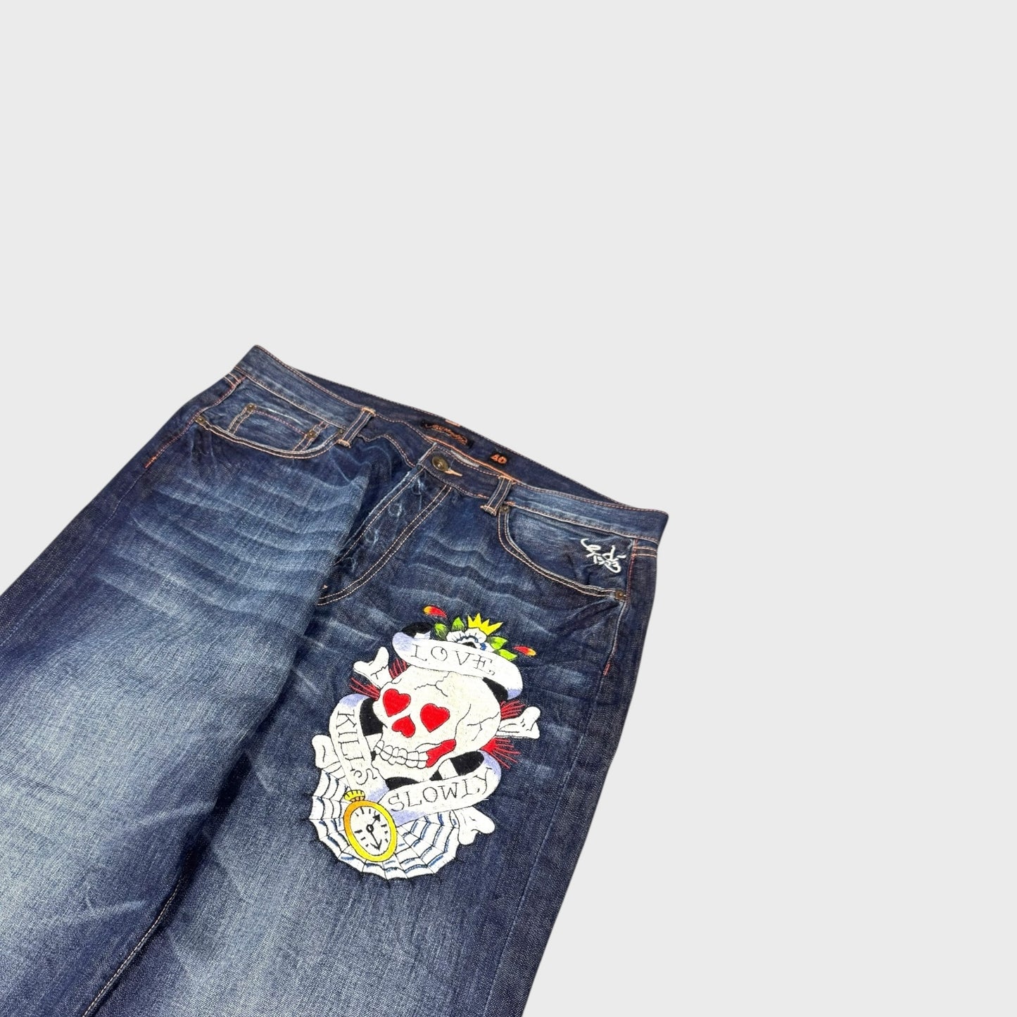Ed Hardy Vintage Baggy Jeans [L]