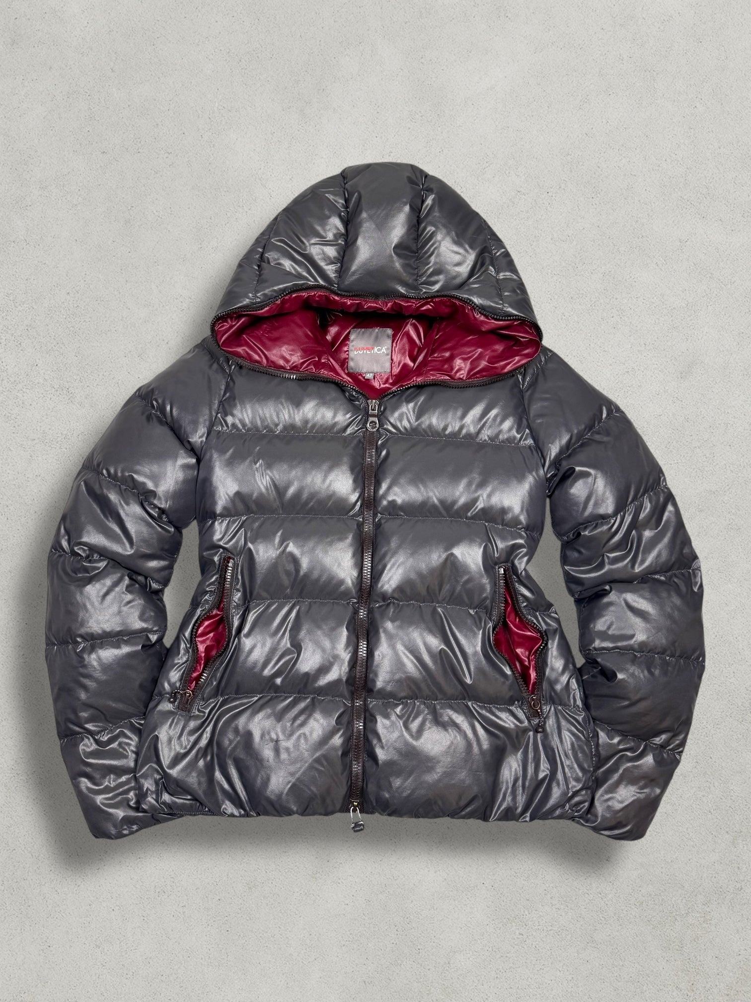 Duvetica Vintage Full-Zip Daunen Puffer Jacke [S] - Vision Night 