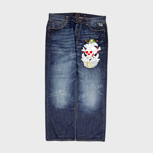 Ed Hardy Vintage Baggy Jeans [L]