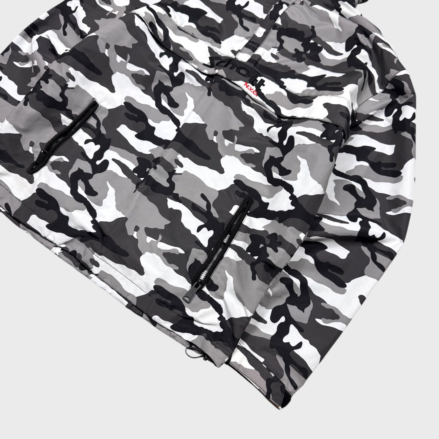 schott Vintage Camo Zipper Jacke [S] - Vision Night 