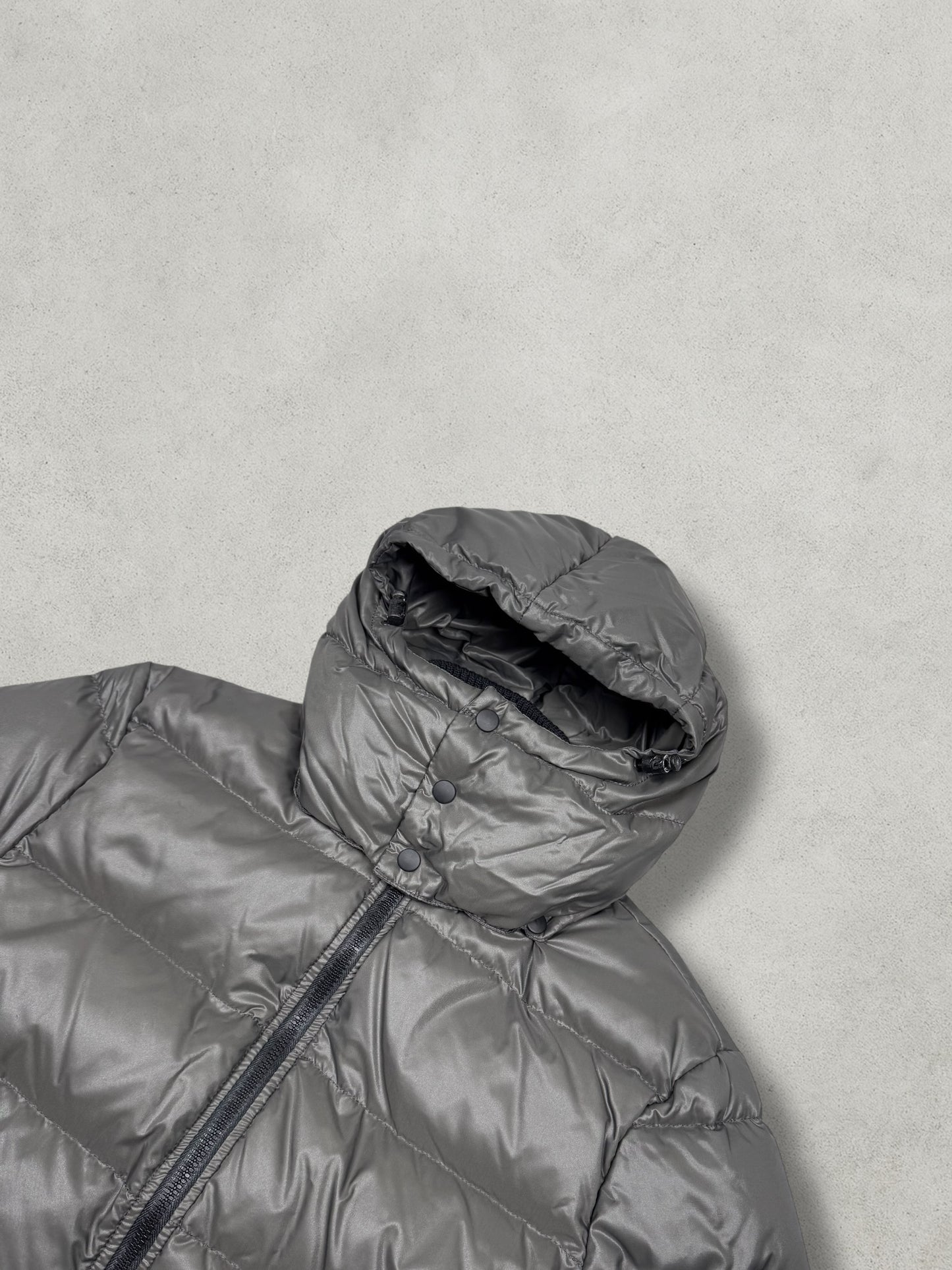 Duvetica Vintage Ninja Hood Daunen Puffer Jacke [S]