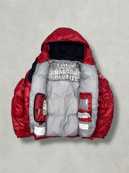 Dolomite Vintage Expedition Ski Mask Daunen Pufferjacke [L]