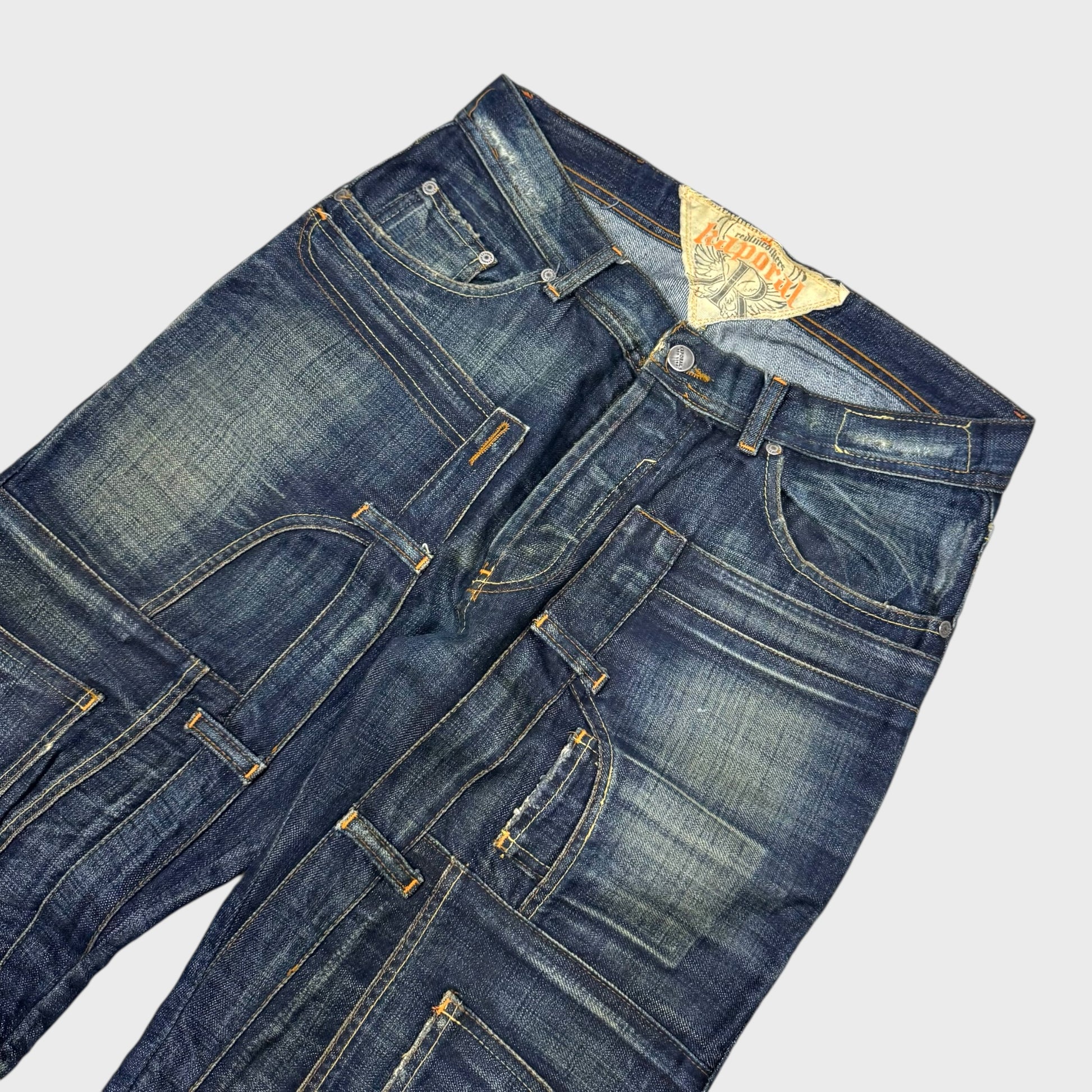 Kaporal Vintage Multipocket Jeans - Vision Night 