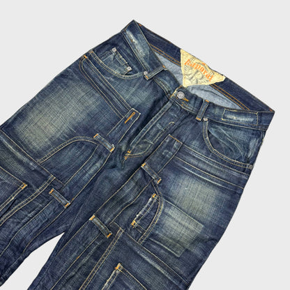 Kaporal Vintage Multipocket Jeans - Vision Night 