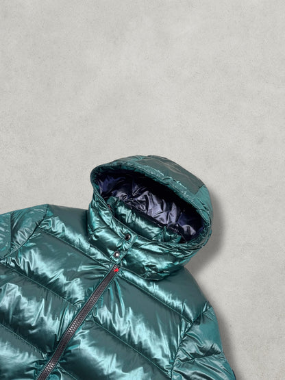 Museum Vintage Antarktika Liquid Emerald Daunen Puffer Jacke [S]