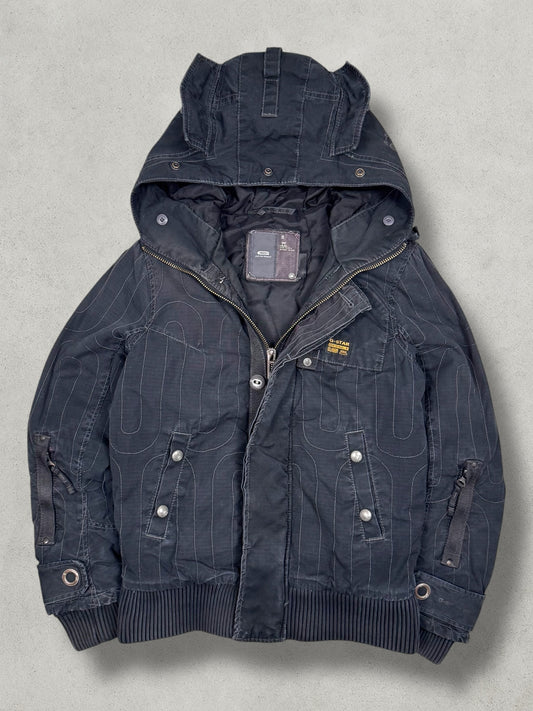 G-Star Vintage Military Pattern Denim Jacket [S]