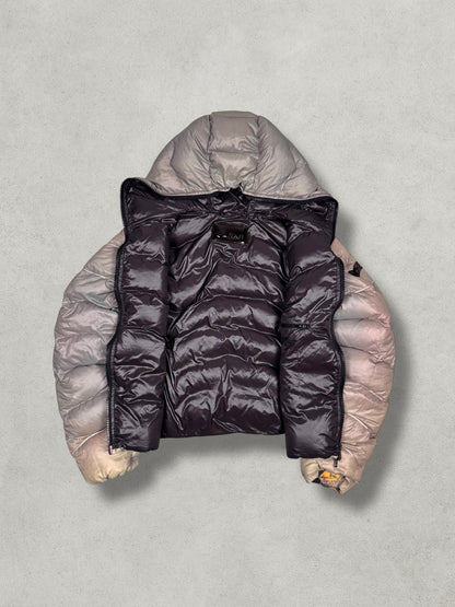 GAS Vintage Memory Color Shift Daunen Puffer Jacke [S] Wmns