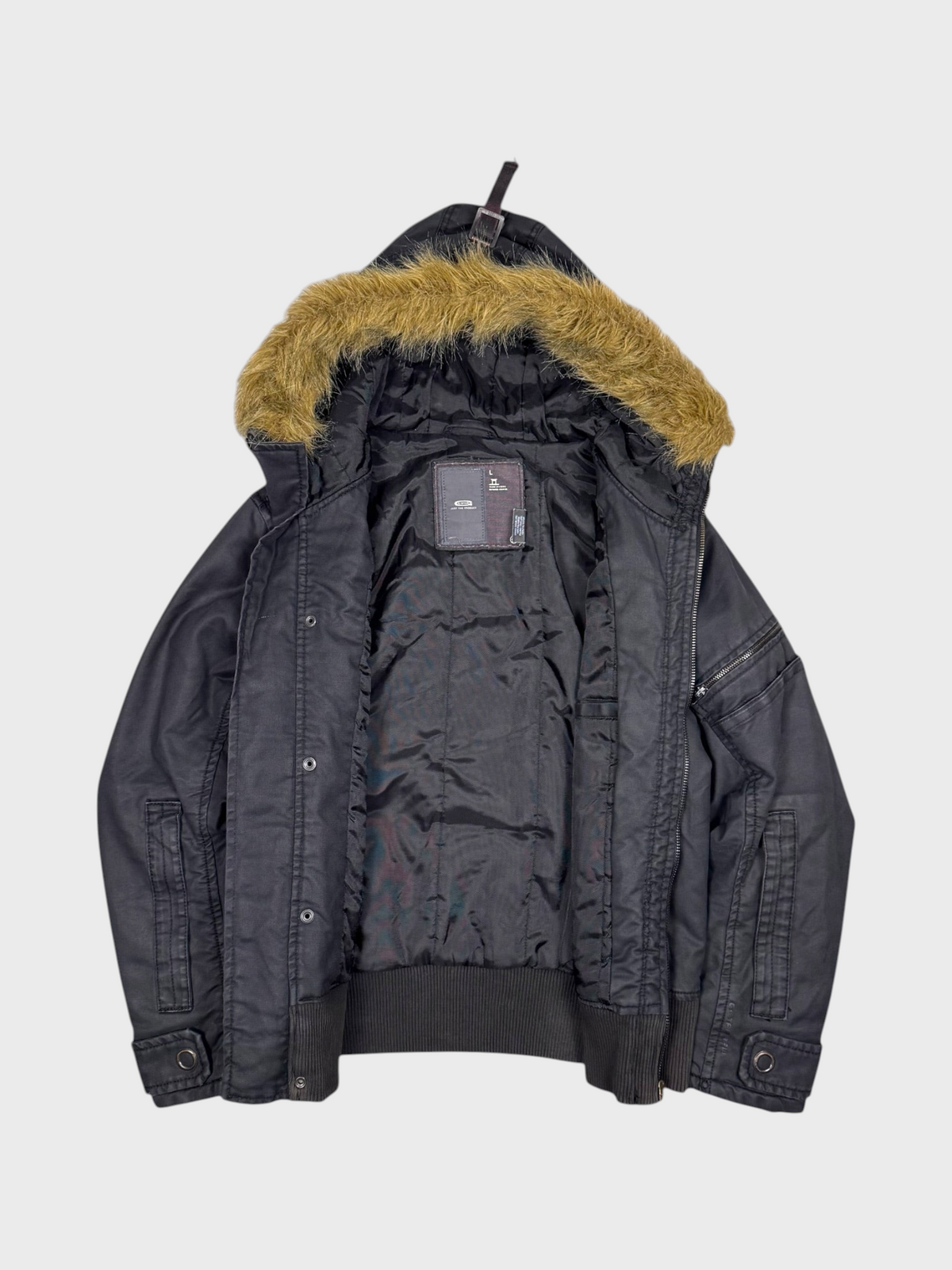 G-Star Vintage Wax Denim Fur Jacket [L] - Vision Night