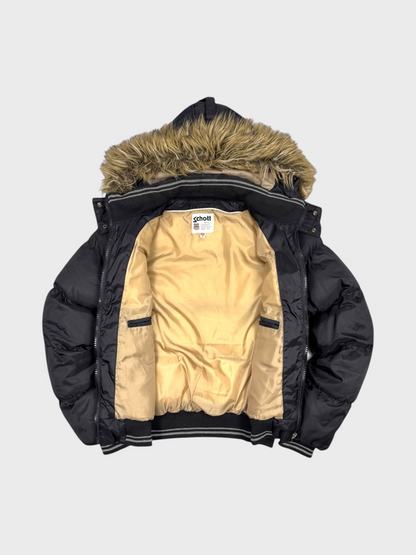 Schott Vintage Explorer Puffer Jacke [S] - Vision Night